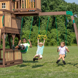 Skyfort II Cedar Swing Set
