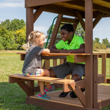 Skyfort II Cedar Swing Set