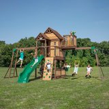 Skyfort II Cedar Swing Set