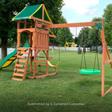 Tucson Cedar Swing Set