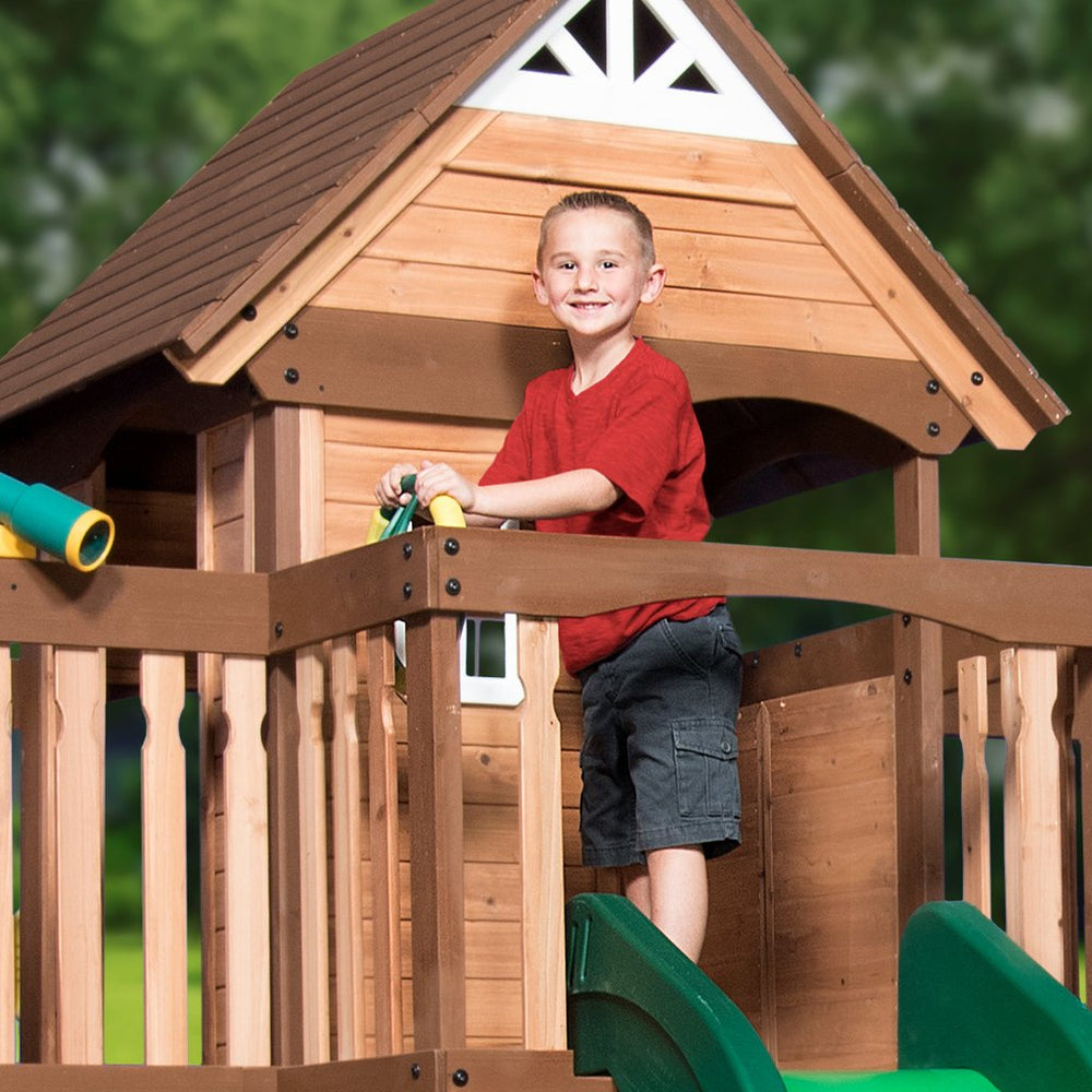 Mount Triumph Cedar Swing Set