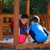 Skyfort II Cedar Swing Set (Single Color)