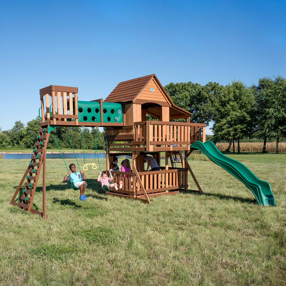 Woodridge Cedar Swing Set