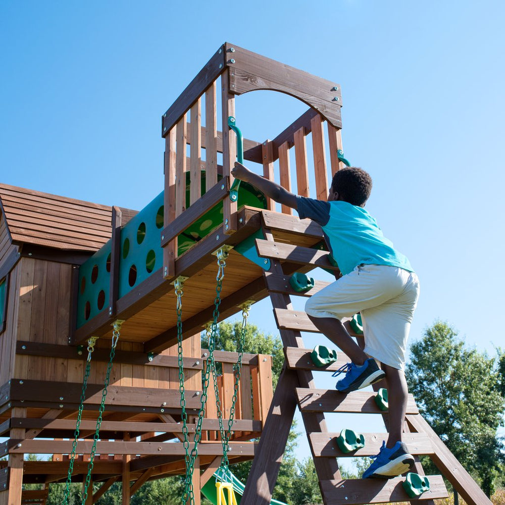 Woodridge Cedar Swing Set