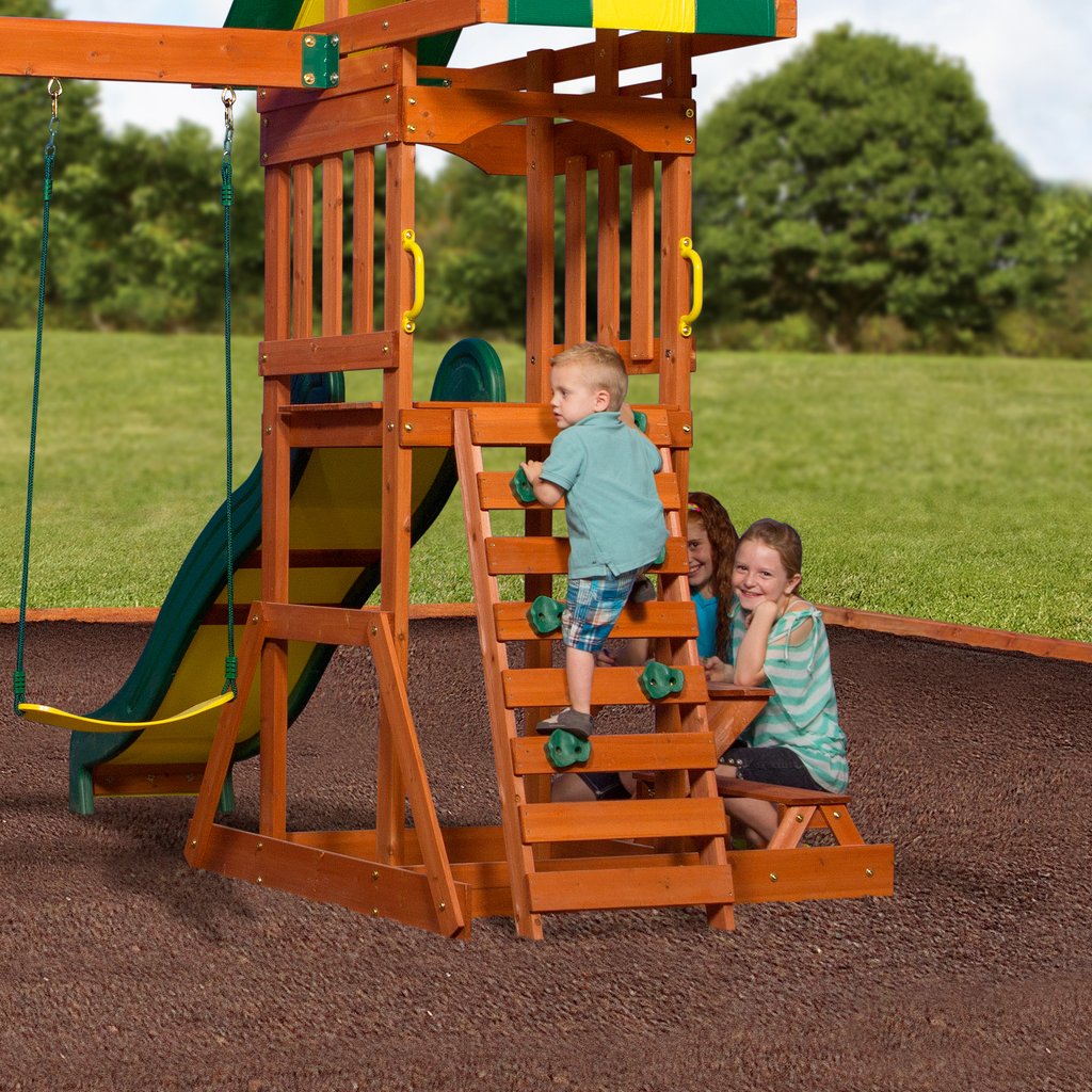 Prestige wooden Swing Set